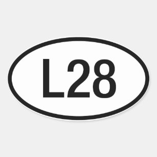 Ovale Sticker moteur Datsun Nissan L28 280Z