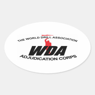 Ovale Sticker WDAAC
