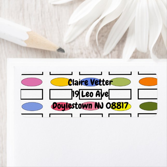 Ovale und Rechtecke - Blumengarten (Insitu)