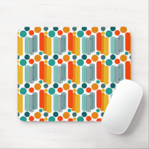 Ovalen und Kreise Mousepad