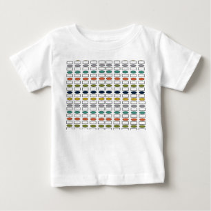 Ovalen und Rechtecke Baby T-shirt