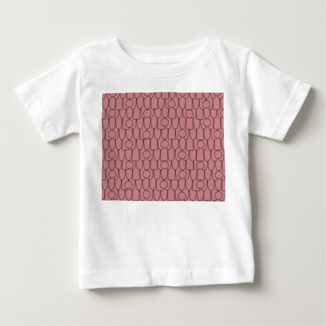 Ovalen und Rechtecke und Kreise, Oh mein! Baby T-shirt (Vorderseite)