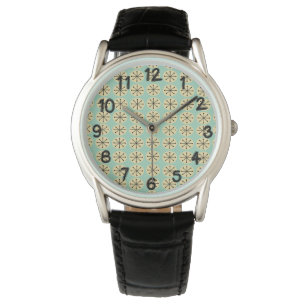 Ovalen und Sternexplosionen Armbanduhr