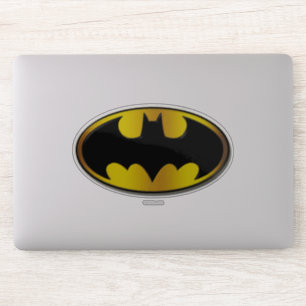 Ovales Steigungs-Logo Batman-Symbol-  Aufkleber