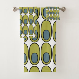 Ovales verts et gris récurrents