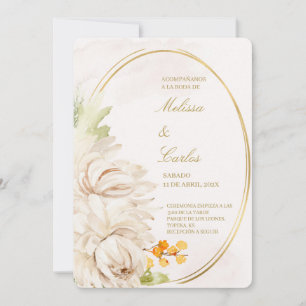 Ovalkranz - Einladung zur Hochzeit