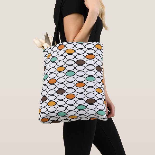Ovals der 70er Jahre Tasche (Von Nahem)