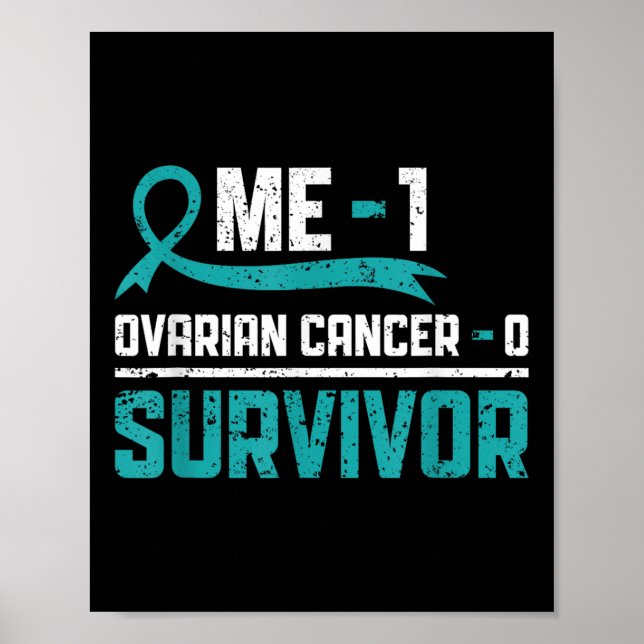 Ovarieller Krebs Überlebender Ovarieller Krebs Kri Poster (Vorne)