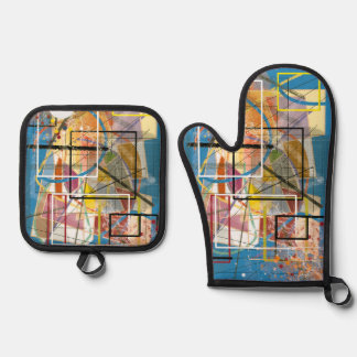Oven Glove Ofenhandschuh & Topflappen-Set