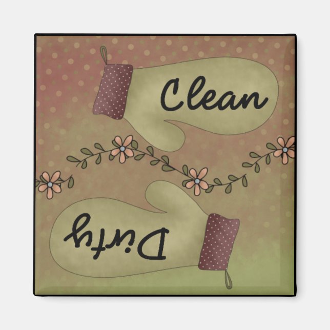 Oven Mitt Geschirrspülmaschine Magnet (Vorne)