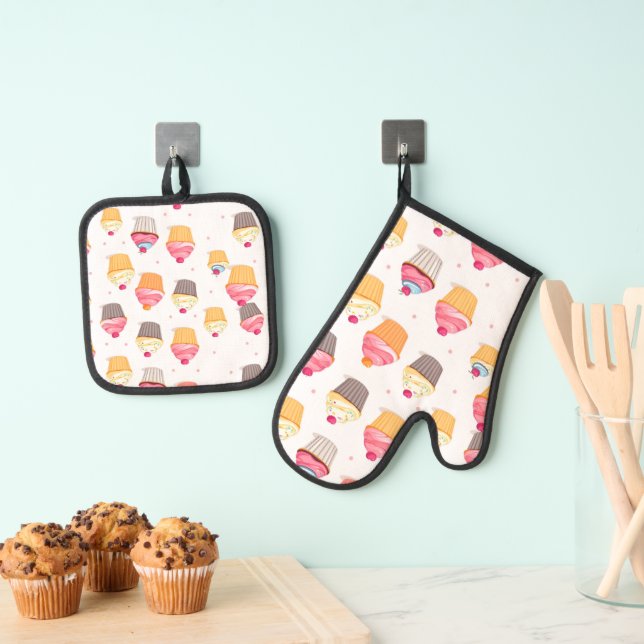 Oven Mitt & Pot Holder Set  (Insitu (Hängend))