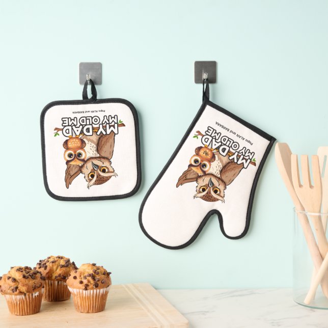 Oven Mitt & Pot Holder Set : Mein Vater Mein Altes (Insitu (Hängend))