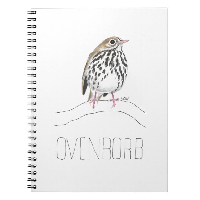 Ovenborb (Ovenbird) Notizblock (Vorderseite)