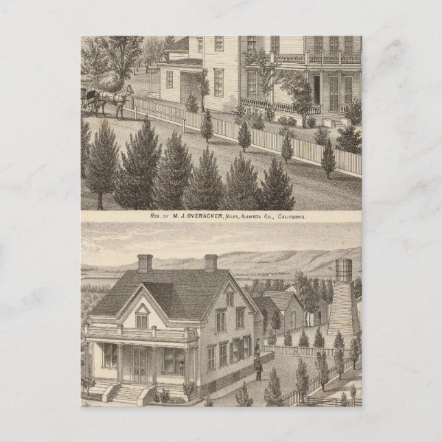 Overacker, Emerson Residenzen Postkarte (Vorderseite)