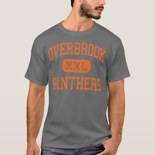 Overbrook - Panther - hoch - Philadelphia T-Shirt (Vorderseite)