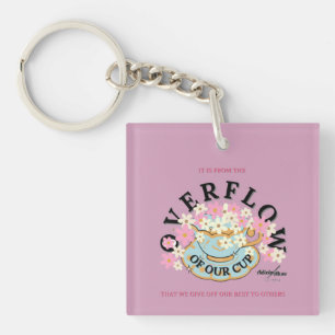 OVERFLOW Acrylic Keychain by Adiela Akoo Schlüsselanhänger