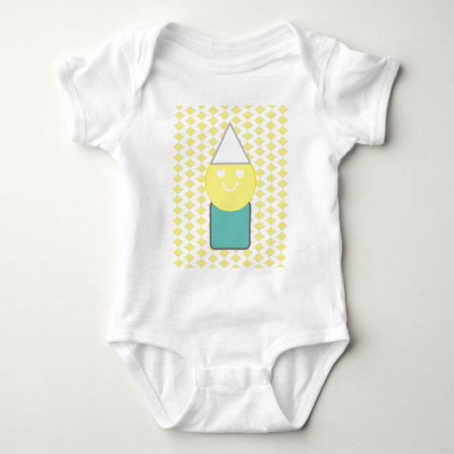 OVERFLOW Baby Bodysuit von Poet Adiela Akoo Baby Strampler (Vorderseite)
