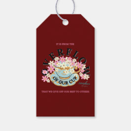 OVERFLOW-Geschenkstempel von Adiela Akoo Geschenkanhänger