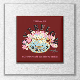 OVERFLOW Magnet von Adiela Akoo