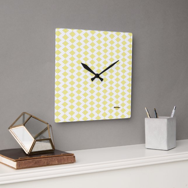 OVERFLOW Mur Horloge par la poète Adiela Akoo (Bureau)