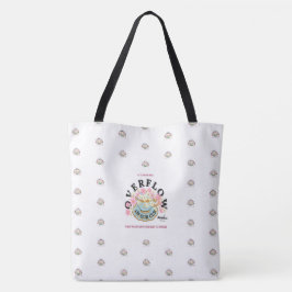 OVERFLOW Weiße Tasche entworfen von Poet Adiela Ak