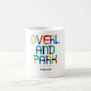 Overland Park Kansas Mitte Jahrhundert, Pop Art, Kaffeetasse