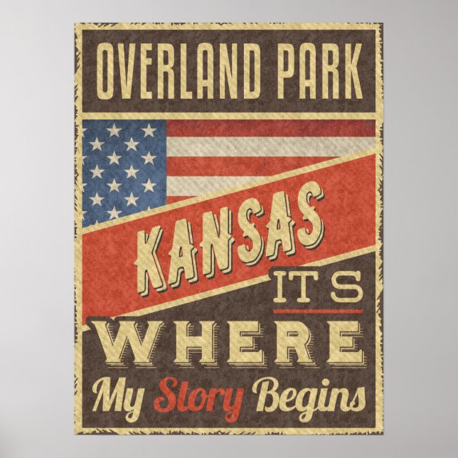 Overland Park Kansas Poster (Vorne)