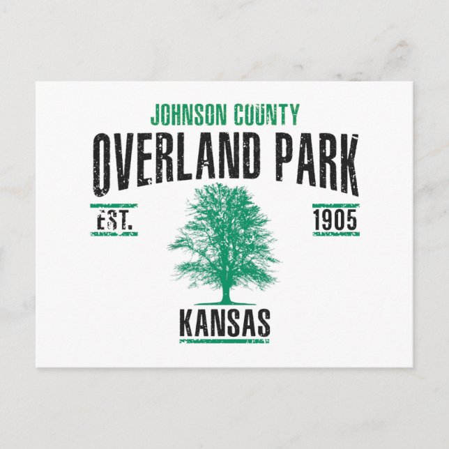 Overland Park Postkarte (Vorderseite)
