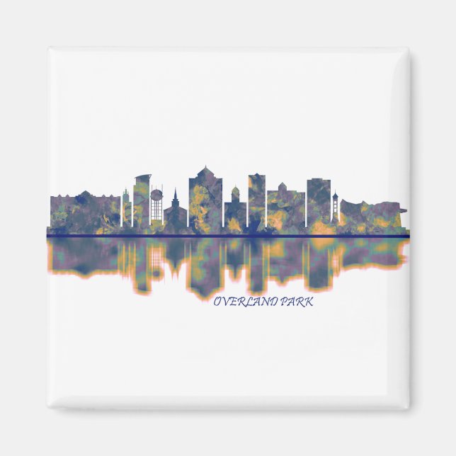 Overland Park Skyline Magnet (Vorne)