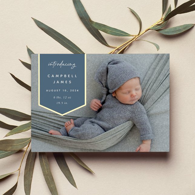 Overlay | Ankündigung von Foto zur Geburt (Von Creator hochgeladen)