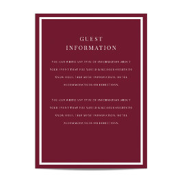 Overlay-Beilage Begleitkarte