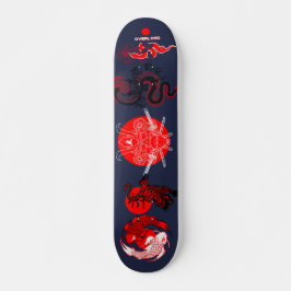 Overlord ganz kombiniert skateboard