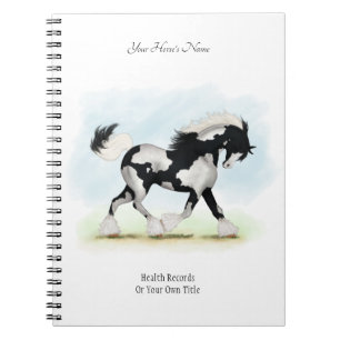 Overo Gypsy Personalized Horse Owner's Journal