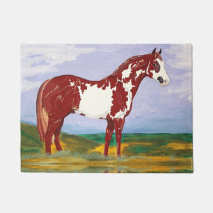 Overo Paint Stallion Fußmatte