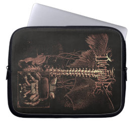 Override - Techno-Goth Streetwear Design Laptopschutzhülle