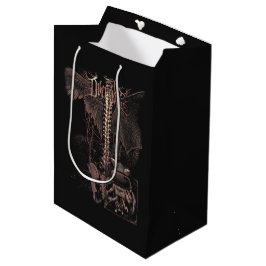 Override - Techno-Goth Streetwear Design Mittlere Geschenktüte