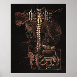 Override - Techno-Goth Streetwear Design Poster