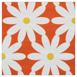Oversifiziertes Retro-Gewebe der XL-Blume Stoff