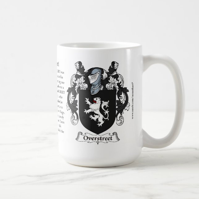 Overstreet, der Ursprung, die Bedeutung und das Kaffeetasse (Rechts)