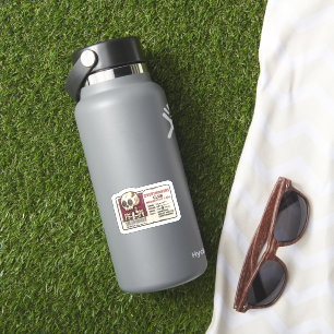 "Overthinkers Club Membership Card" Aufkleber
