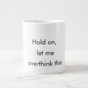 Overthinkers Tasse - Angst im Cup