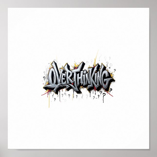 Overthinking Chaos Poster (Vorne)