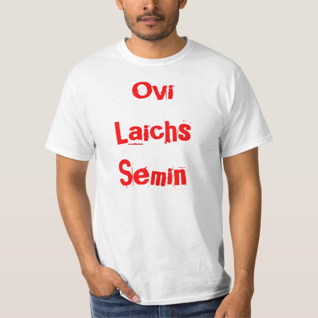 Ovi Laichs Semin T-Shirt (Vorderseite)