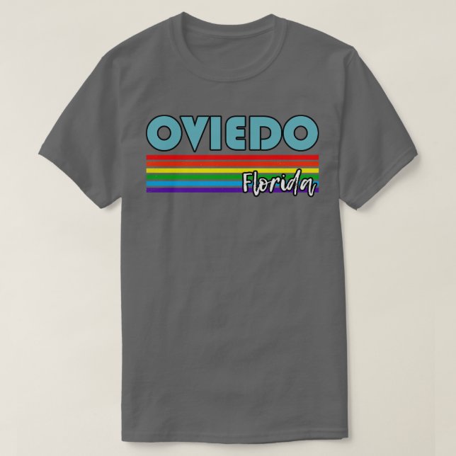 Oviedo Florida Pride Oviedo LGBT Geschenk LGBTQ Su T-Shirt (Design vorne)