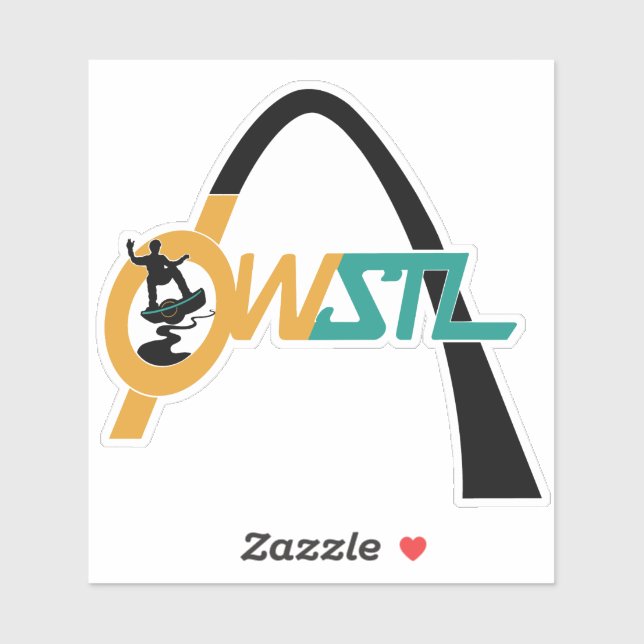 OW-STL-Logo-Aufkleber Aufkleber (Blatt)