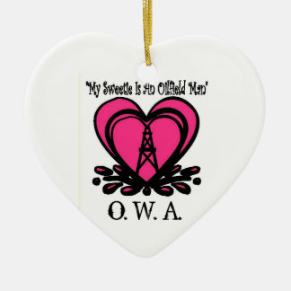 OWA Herz-Verzierung Keramikornament