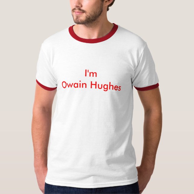 Owain Hughes T-Shirt (Vorderseite)