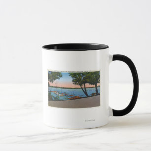 Owasco Yachtclub-Ansicht von Owasco See Tasse