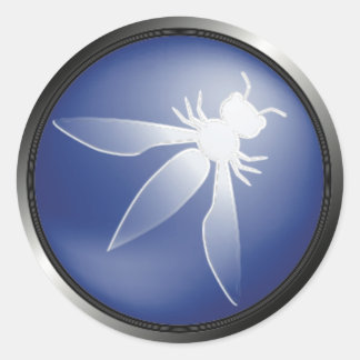 OWASP-Logo-Aufkleber - Klein Runder Aufkleber