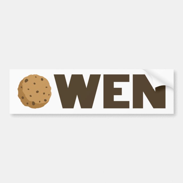 Owen Cookie Autoaufkleber (Vorne)